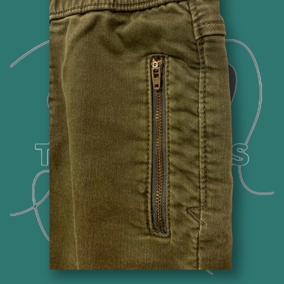 Olive Green Shorts - Picture 2 of 8